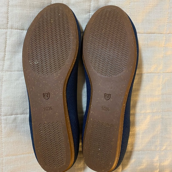 Rothy's Navy Blue Knit Women's Ballet Flats - Picture 3 of 3